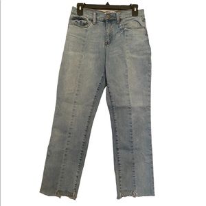 Velvet Heart Dezi Mid Rise Straight Leg Jeans